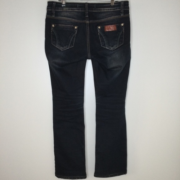 MISS SIXTY Jeans Dark Wash Size 29 Cropped Ankle Hemmed - Picture 9 of 11